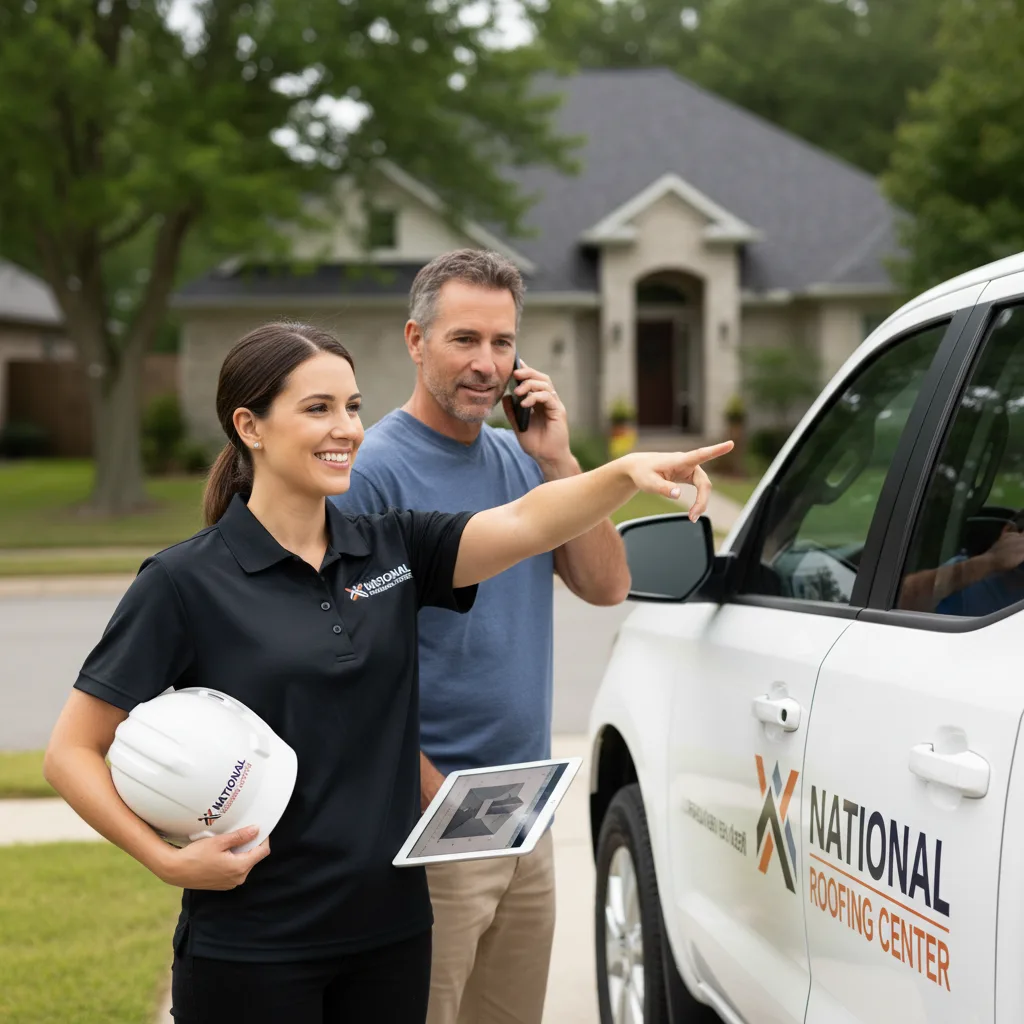 National Roofing Center customer support in Crozier